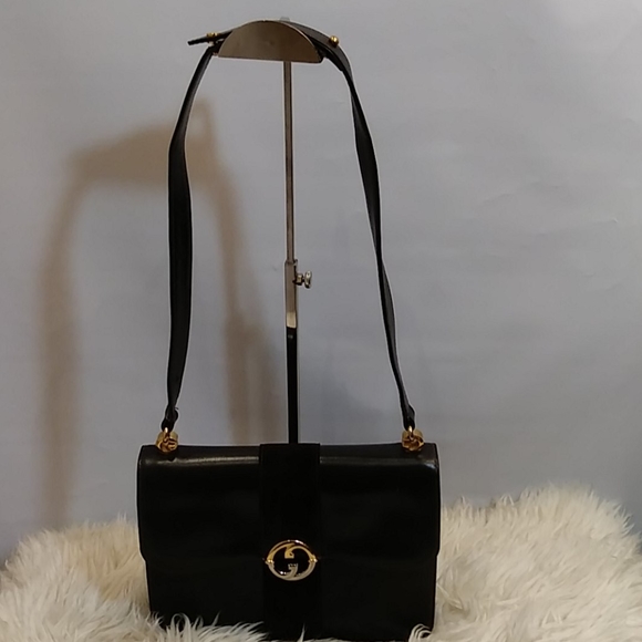 GUCCI VINTAGE LEATHER & SUEDE PURSE PIC #1 - Picture 8 of 16